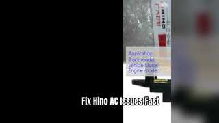Điện trở quạt thổi Hino 700 S871381230 Khắc phục sự cố AC