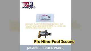 Thay thế van SVC đường ray chung Hino 300 294200 2850