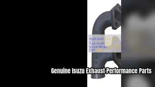 Bộ phận hiệu suất ống xả Isuzu 6HK1 chính hãng