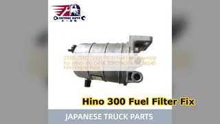 Bộ lọc nhiên liệu Hino 300 23301 78110 Thay thế