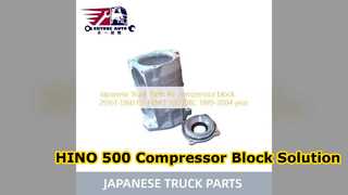 Block máy nén khí HINO 500 29161 1360 Phụ tùng đáng tin cậy