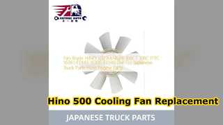 Thay thế cánh quạt động cơ Hino 500 16361 E0140