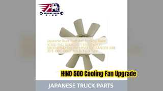 Cánh quạt làm mát HINO 500 16306 1942 Phụ tùng đáng tin cậy