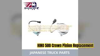 Linh kiện thay thế HINO 500 Crown Pinion 41221 E0640