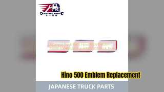 Biểu tượng xe tải Hino 500 75338 E0040 Phụ tùng thay thế
