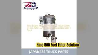Thay thế bộ lọc nhiên liệu Hino 500 Assy 23300 E0020