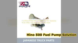 Bơm cấp nhiên liệu Hino 500 105237 6480 Bộ phận động cơ