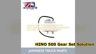 Bộ truyền động cuối HINO 500 Tỷ lệ 41201 3860 8 39