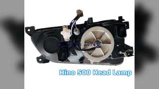 Thay cụm đầu đèn Hino 500 J08E