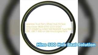 Phớt dầu trục bánh xe Hino 500 9828 01193 Phụ tùng chất lượng cao