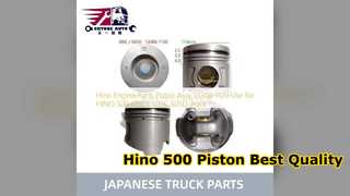 Hino 500 Piston Assy 13306 1120 Phụ tùng hiệu suất cao