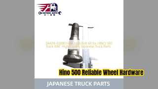 Bộ nẹp bánh xe Hino 500 J08C Phụ tùng cao cấp Nhật Bản