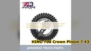 HINO 700 Bánh răng vương miện 412214000 Tỷ lệ 7 43 Bộ phận