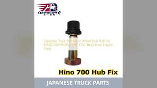 Thay thế linh kiện trục bánh sau Hino 700 Profia