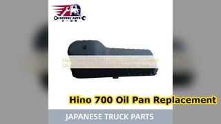 Chảo dầu động cơ Hino 700 P11C 12111 E0390 Thay thế