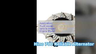 Thay thế máy phát điện Hino 700 E13C 24V 60A