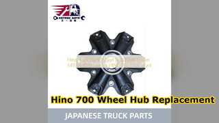 Thay thế Hub bánh trước Hino 700 Spider S4311 E0010