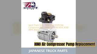 Bơm Máy Nén Khí HINO K13C K13D 29100 2661 HNTC Chất Lượng