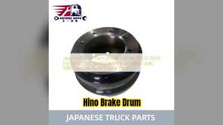 Trống phanh xe tải Hino 500 43512 2650