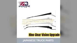 Thay thế bộ lưỡi gạt nước và tay gạt nước Hino 300 500