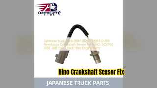 Sửa lỗi cảm biến trục khuỷu Hino 500 700 894101290