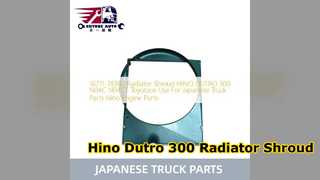 Tấm che tản nhiệt Hino Dutro 300 16711 78300 Thay thế