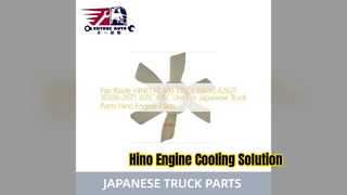 Cánh quạt Hino FC500 S1630 62671 Phụ tùng xe tải bền bỉ