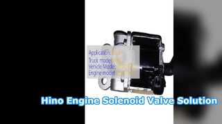 Thay thế Van điện từ Hino 500 700 S2761 04570