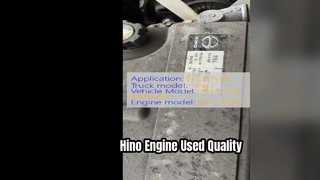 Động Cơ Hino J08C Dùng Cho Xe Tải Hino 500