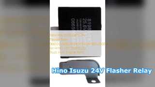 Rơle Flasher 24V cho phụ tùng xe tải Hino và Isuzu