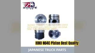 Bộ phận động cơ đáng tin cậy HINO N04C Piston Assy S130B E0M50