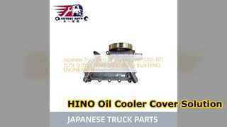 Vỏ làm mát dầu HINO W04D W06D 15701 1171 Phụ tùng đáng tin cậy