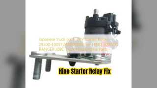 Thay thế Rơle khởi động Hino 500 700 24V 28300E0051