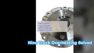 Máy Bơm Nước Xe Tải Hino 700 E13C E13CT