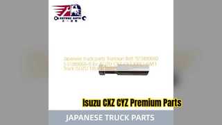 Isuzu CXZ CYZ Thay thế chốt Trunnion 1513890660