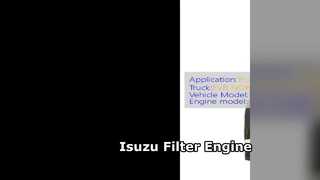 Bộ lọc dầu động cơ Isuzu 18761832222 cho FVR 6HK1 4HK1