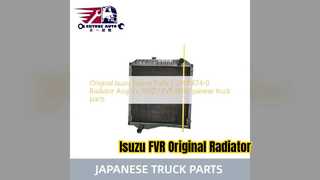 Assy tản nhiệt Isuzu FVR 6HH1 chính hãng 1214106740
