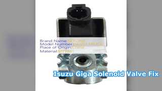 Thay thế van điện từ Isuzu Giga 1825638712