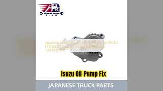 Nâng cấp bơm dầu Isuzu FTR 6BG1T