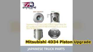 Phụ tùng chất lượng Mitsubishi Canter 4D34 Piston Assy ME220470
