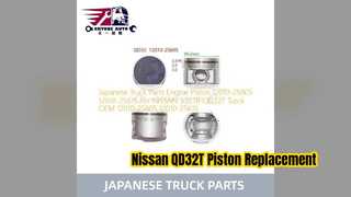 Thay thế động cơ Nissan QD32T Piston 12010 2S605