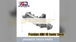 Thay thế nắp tản nhiệt dầu HINO H06CT H07D 15710 1600