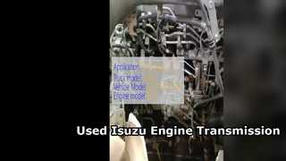 Cần bán động cơ Isuzu 6HE1 đã qua sử dụng