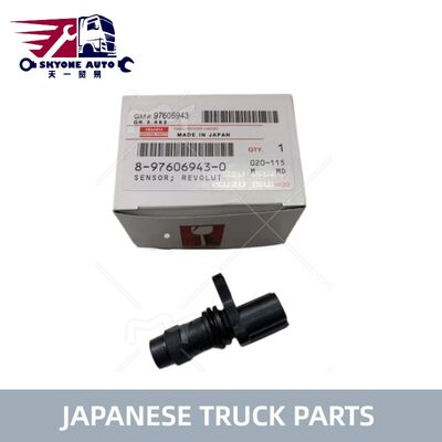 Phân tích xe tải Nhật Bản Crankshaft cảm biến / cảm biến cách mạng 8-97606943-0 1-87618475-0 cho ISUZU FVR NPR 4HK1 6HK1 700P ISUZU TRUCK PARTS