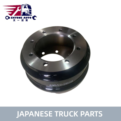 Đồ phụ tùng xe tải Nhật Bản BRAKE DRUM 43512-2650 cho HINO 500 RANGER Truck AK1J RK1J J08C J08CT bán Hino Đồ phụ tùng động cơ