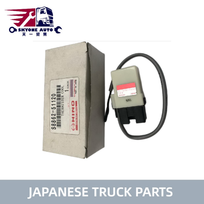 Rơ le khuếch đại điều hòa 24V phụ tùng xe tải Nhật Bản S8862-51120 S886251120 cho xe tải HINO 300 DUTRO/TOYOTA, phụ tùng động cơ Hino