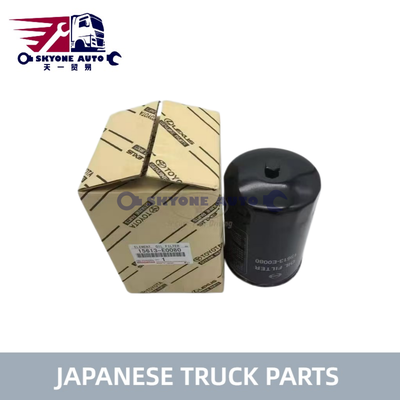 Lọc dầu diesel HINO 15630-E0080 15613E0080 15613-EV015 cho xe tải TOYOTA/HINO 300, phụ tùng xe tải Nhật Bản