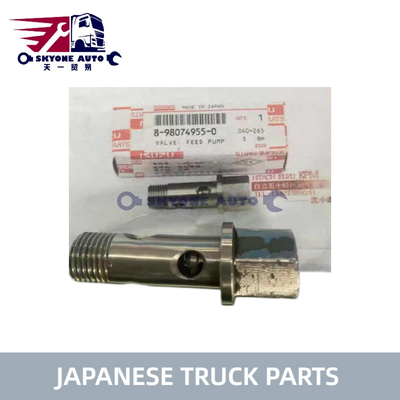Phụ tùng xe tải Nhật Bản Van bơm nhiên liệu 8980749550 8-98074955-0 cho xe tải ISUZU NPR71 NQR75 4HK1 6HK1 PHỤ TÙNG XE TẢI ISUZU
