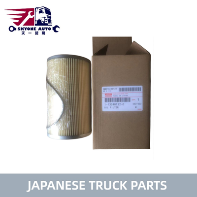 Phân tích xe tải Nhật Bản Bộ lọc dầu 1-13240132-0 1132401320 cho ISUZU FVR 6HE1 6HK1 6HH1T Xe tải ISUZU TRUCK PARTS