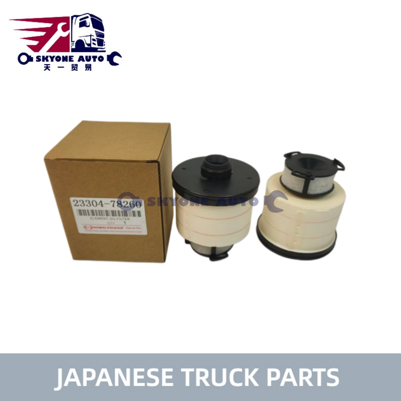 Các bộ phận động cơ Hino Bộ lọc nhiên liệu 23304-78260 23304-78150 Sử dụng cho xe tải HINO 300 DUTRO N04C